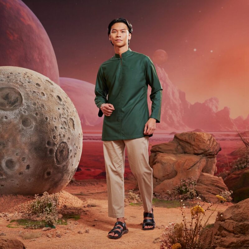 Kurta B - Emerald Green