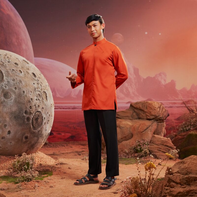 Kurta B - Brick Orange