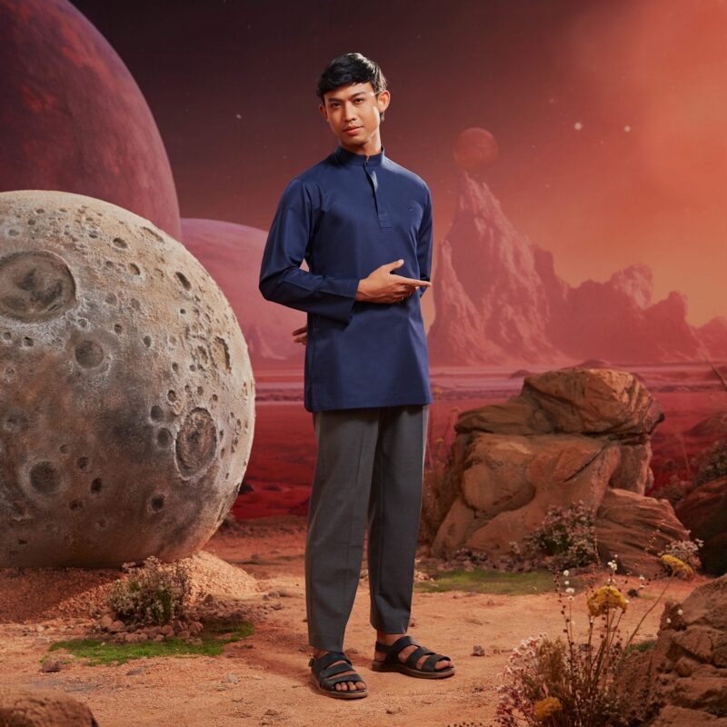 Kurta D - Midnight Blue