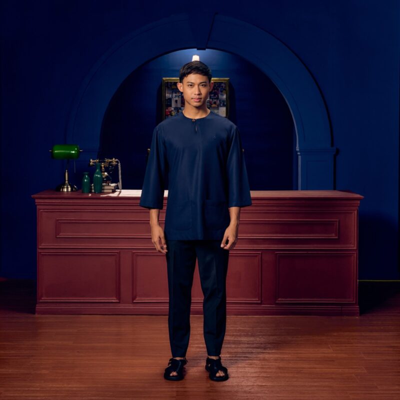 Kurta C - Midnight Blue
