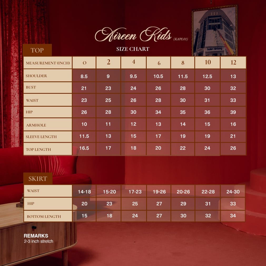 Aireen Kids - Honeydew <p><strong>Product Information</strong></p> <p><strong>Top</strong>:<br /><br /><strong>Fabric</strong>: Playful flower-textured fabric that adds a soft, intricate touch.<br /><strong>Button</strong>: Mushroom button at the front for a cute and stylish detail.<br /><strong>Sleeves</strong>: Layered style sleeves that offer a fun and voluminous effect.<br /><strong>Back</strong>: Invisible zip at the back for effortless dressing.<br /><br /></p> <p><!-- /wp:paragraph --> <!-- wp:paragraph --></p> <p><!-- /wp:paragraph --> <!-- wp:paragraph --></p> <p><strong>Bottom:<br /><br /></strong><strong>Design</strong>: Classic box pleated skirt, designed for easy movement and style.<br /><strong>Waistband</strong>: Full waistband construction for a secure, comfortable fit.</p> Aireen Kids - Honeydew