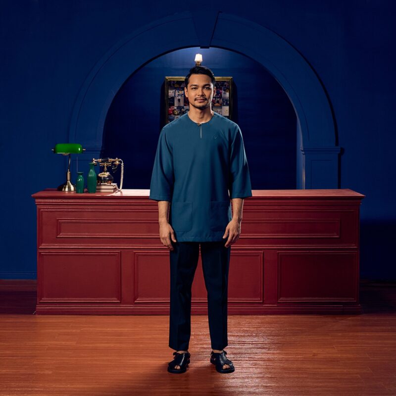 Kurta C - Sapphire Blue