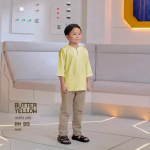Kurta Kids - Butter Yellow