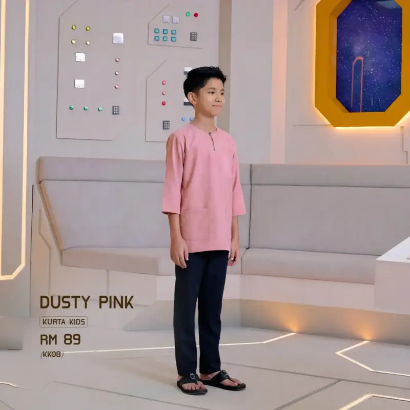 Kurta Kids - Dusty Pink