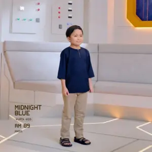 Kurta Kids - Midnight Blue