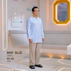 Kurta A - Baby Blue