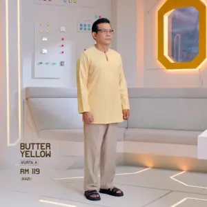 Kurta A - Butter Yellow
