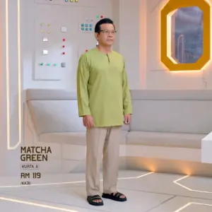 Kurta A - Matcha Green