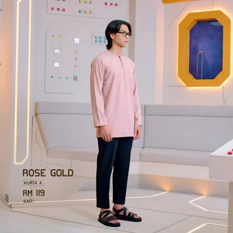 Kurta A - Rose Gold
