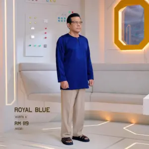 Kurta A - Royal Blue