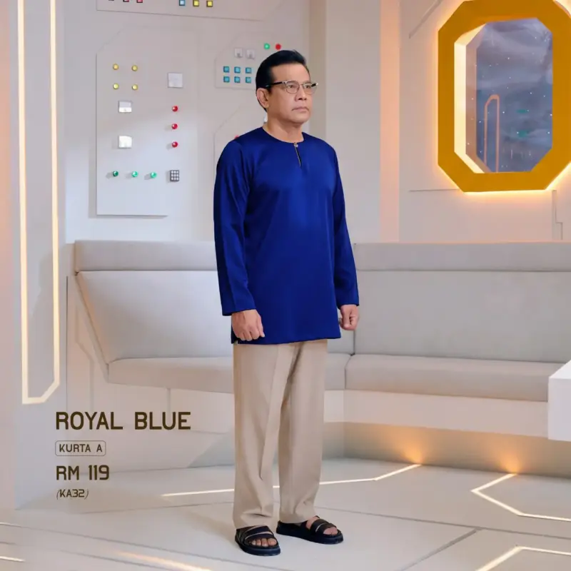 Kurta A - Royal Blue